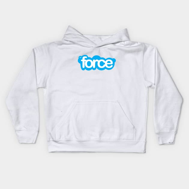 Force Skype Kids Hoodie by SallySparrow